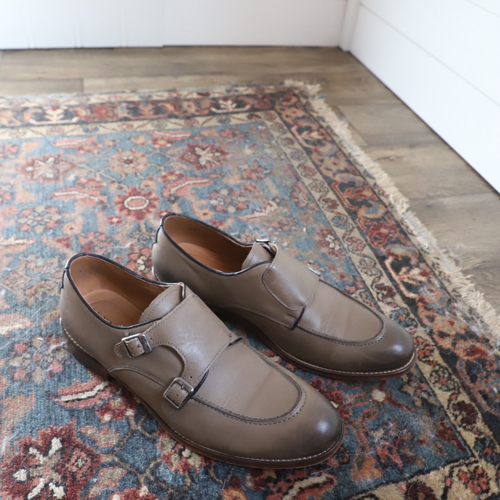 Penny Luck Double Monk Strap shoes size 11